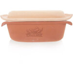 Moule a pain en ceramique emaillee pour la cuisson de materiaux naturels