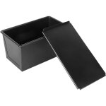 Moule  pain noir avec couvercle, moule  pain antiadhsif, moule  toast, ustensiles de cuisson pour ...