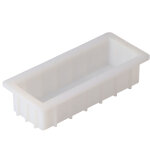 Moule � pain et � savon en silicone de 1400ml, moule rectangulaire antiadh�sif et r�utilisable pour les ...