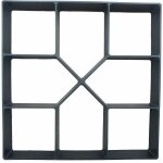 Moule � pavage plastique 40 x 40 cm pour garden terrasse all�e patio jardin trottoirs chemin de pavage ...