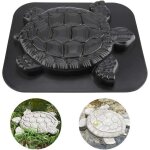 Moule � pav�s en forme de tortue en plastique, moule en b�ton moyen, dalles de jardin, moule pour all�e ...
