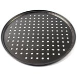 Moules  pizza ronde grand plaque pizzas perfores anti - adhsive four grille de cuisson professionnel ...