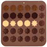 Moule � pralin� en silicone orange sillinie