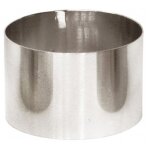 Moule rond en acier inoxydable pour placage 10x4cm 3694 lifestyle