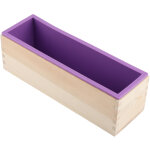 Moule � savon rectangulaire en silicone de 1200 ml, outil de bricolage pour la p�tisserie, la glace et ...