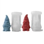 Moule en silicone 3d pour bougies, s�rie saint - valentin, motif nain