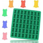 Moule en silicone pour biscuits et mini chocolats 48 cloches de no�l