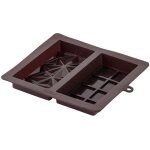 Moule en silicone double dubai - chocolat