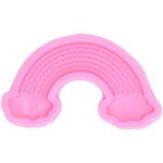 Moule en silicone grand arc - en - ciel nuage silicone moule bricolage fondant chocolat gteau d�coration ...