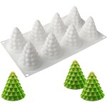 Moules en silicone nol moulle silicone sapin de nol mousse moules  gteaux nol moules  ptisserie ...