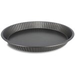 Moule � tarte en acier carbone 28cm, amandine