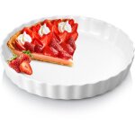 Moule  tarte rond en cramique 24, 5 cm