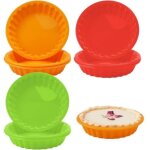Moule tartelette, 9pcs moule tartelette silicone, mini moule a tartelette, moule � tartelette, moule ...