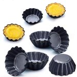 Moule  tartelettes rondes (12 mini) moules  gteaux moule  gteau rond avec revtement antiadhsif ...
