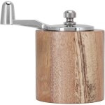 Moulin � �pices, moulin � poivre manuel, outil de meulage avec longue manivelle pour restaurant � domicile ...