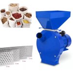 Moulin � grains �lectrique avec moteur 1100w, d�bit de 240 kg / h, moulin � farine avec lame tranchante ...