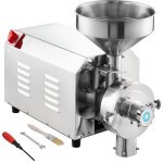 Moulin a grains electrique pour soja, broyeur a epices commercial 3000 w haute vitesse, moulin a farine ...