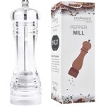 Moulin � poivre acrylique, 16. 7cm acryl transparent moulin � poivre manuel, classique moulin poivre ...