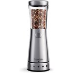 Moulin  poivre lectrique, moulin  sel ou  poivre rechargeable en acier inoxydable, grande capacit ...