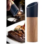 Moulins � poivre et sel, sali�re et poivri�re en bois, broyeur d'�pices en c�ramique r�glable, moulin ...