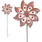 Moulin  vent cintique 3d en mtal pour terrasse, pelouse et dcoration de jardin