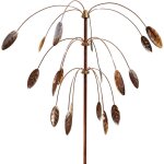 Moulin � vent � �nergie cin�tique de feuilles, d�coration ext�rieure ins�r�e rotative, d�coration de ...