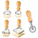 Moulle � ravioli, moules � raviolis en acier inoxydable avec emporte - pi�ces et roulette � p�te, pour ...