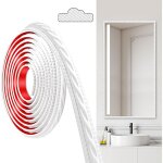 Moulures en pvc, 300cm�2cm, autocollantes, pour plafonds, moulures murales pour bordures de murs, cadres ...