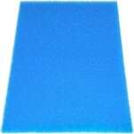 Mousse de filtre eau � d�couper 300x210mm pompe aquarium bassin universelle, �paisseur 10mm (maille moyenne ...