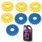Le poisson qui jardine - mousses de remplacement filtre bassin sous pression 55w + bactries 2500 ml