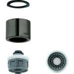 Mousseur 48343 filetage int�rieur m 28 x 1 graphite dur bross�