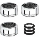 Mousseur de robinet m20, lot de 3 arateurs de robinet avec filtre en acier inoxydable, conomiseurs ...