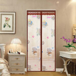 Moustiquaire porte rideau90x210cm, style 1 , d�corer moustiquaire porte magnetique insect ecran de porte ...