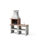 Maestro ferretero - movelar - barbecue préfabriqué à bois et charbon de bois modèle pack 2 ragusa (gris ... Maestro ferretero - movelar - barbecue préfabriqué à bois et charbon de bois modèle pack 2 ragusa (gris ...