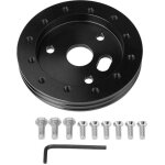 Moyeu de volant de voiture, subvention de volant 3 trous 0. 5in moyeu entretoise pour adaptateur 6 trous ...