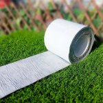 Lot de 3 bandes de jonction pr� - encoll�e 10m pour gazon synth�tique