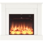 Mpc camillo white cheminee electrique au sol 100cm revêtement en bois blanc 750w1500w effet de flamme ... Mpc camillo white cheminee electrique au sol 100cm revêtement en bois blanc 750w1500w effet de flamme ...