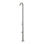 Mpc douche exterieure piscine en acier inox 316 inox satine avec mitigeur chaud - froid inverseur jet ...