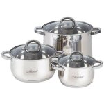 Mr - 2120 - 6l ensemble de 6 casseroles (1, 5 l, 3 l, 5 l)