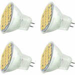 Mr11 gu4 12v led 3w blanc froid 6000k, 350lm, 120 35mm mr11 30w halogne quivalent, ac dc 24v 12v spot ...