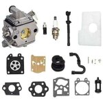 Ms170 ms180 c1q - s57a carburateur kit pour stihl 017 018 ms 170 180 180c ms170 ms180 ms170c ms180c tron�onneu ...