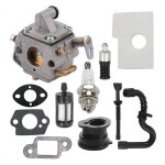 Ms170 ms180 c1q - s57a carburateur kit pour stihl 017 018 ms 170 180 180c ms170 ms180 ms170c ms180c trononneu ...