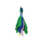 Msv - lot de 5 lavettes microfibre multicolor