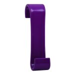 Msv - crochet patère pour paroi de douche, sèche serviettes violet Msv - crochet patère pour paroi de douche, sèche serviettes violet