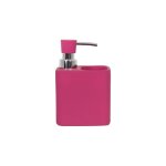 Distributeur de savon & porte eponge céramique malaga rose msv Distributeur de savon & porte eponge céramique malaga rose msv