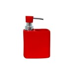 Distributeur de savon & porte ponge cramique malaga rouge msv