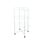 Msv - etendoir tour 3 niveaux 23m acier blanc