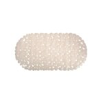 Tapis fond de baignoire pvc galets 35x68cm beige - msv Tapis fond de baignoire pvc galets 35x68cm beige - msv