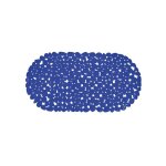Tapis fond de baignoire pvc galets 35x68cm bleu marine msv Tapis fond de baignoire pvc galets 35x68cm bleu marine msv