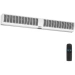 Msw - rideau d'air - 1, 5 m - 2 modes de chauffage - 2510 m / h - tlcommande - 190 w